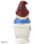 Statue de gnome d'extérieur 9,5 po - Cody sur la cuvette de toilette lisant son téléphone
