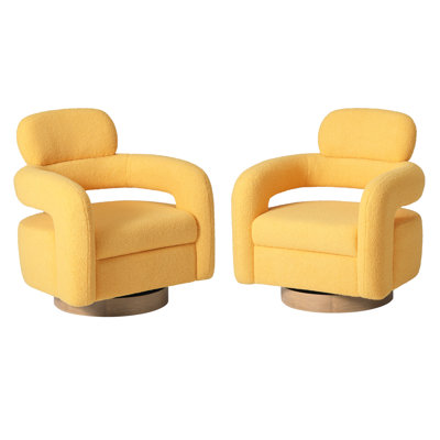 29" Wide Bayville Swivel Chair (Set Of 2)