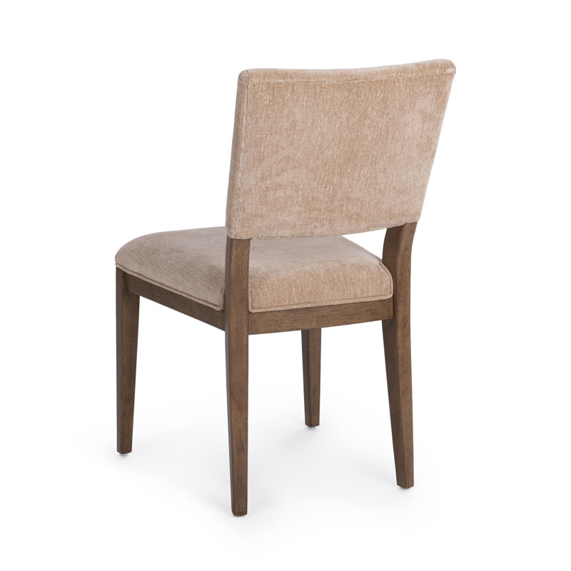 Arima Upholstered Dining Chair, Brown, Wheat Husk