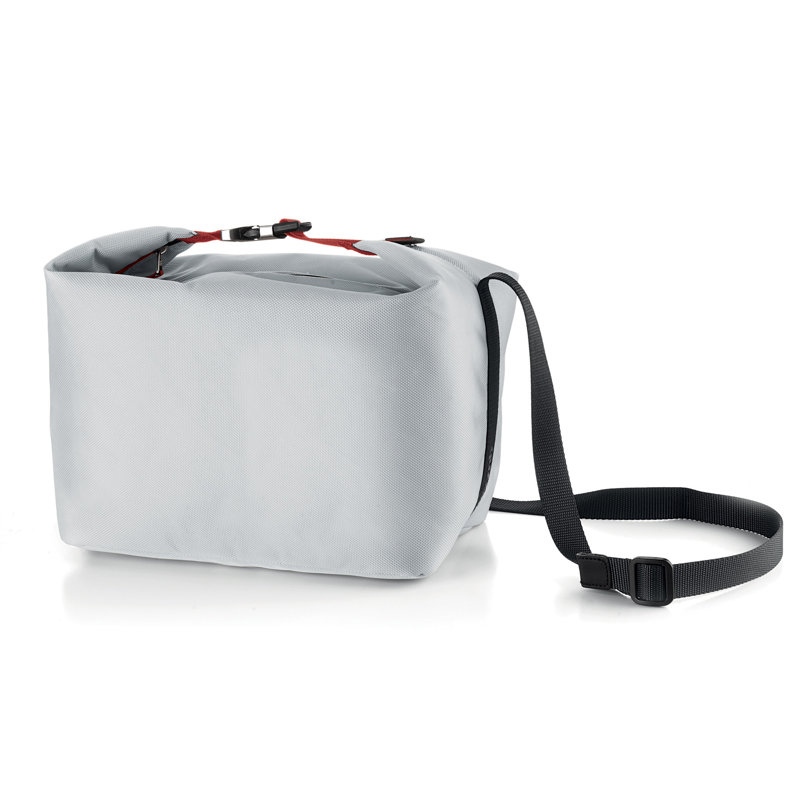 Refroidisseur à pique-nique isolé, service pour 2, Blanc, H 6,1 po x l 7,9 po x P 4,7 po