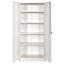 Armoire de rangement en métal robuste de 71 po avec portes verrouillables et 4 tablettes réglables, armoire en acier robuste pour garage-729087412