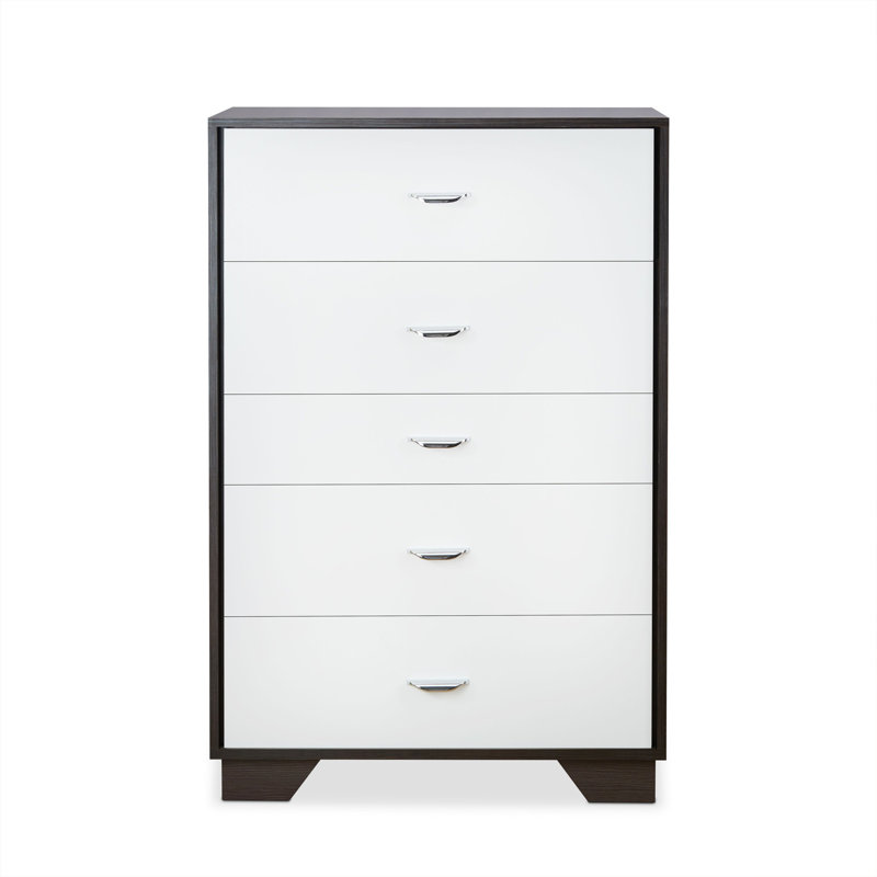 Commode blanche et espresso