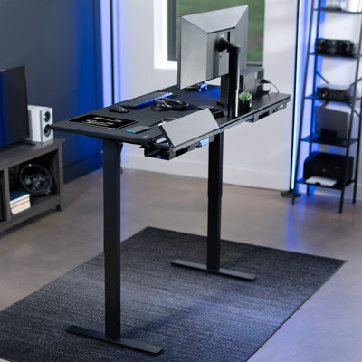 VIVO Electric 60" x 30" Desk, Full Cable Tabletop, 1B6-P3B Series