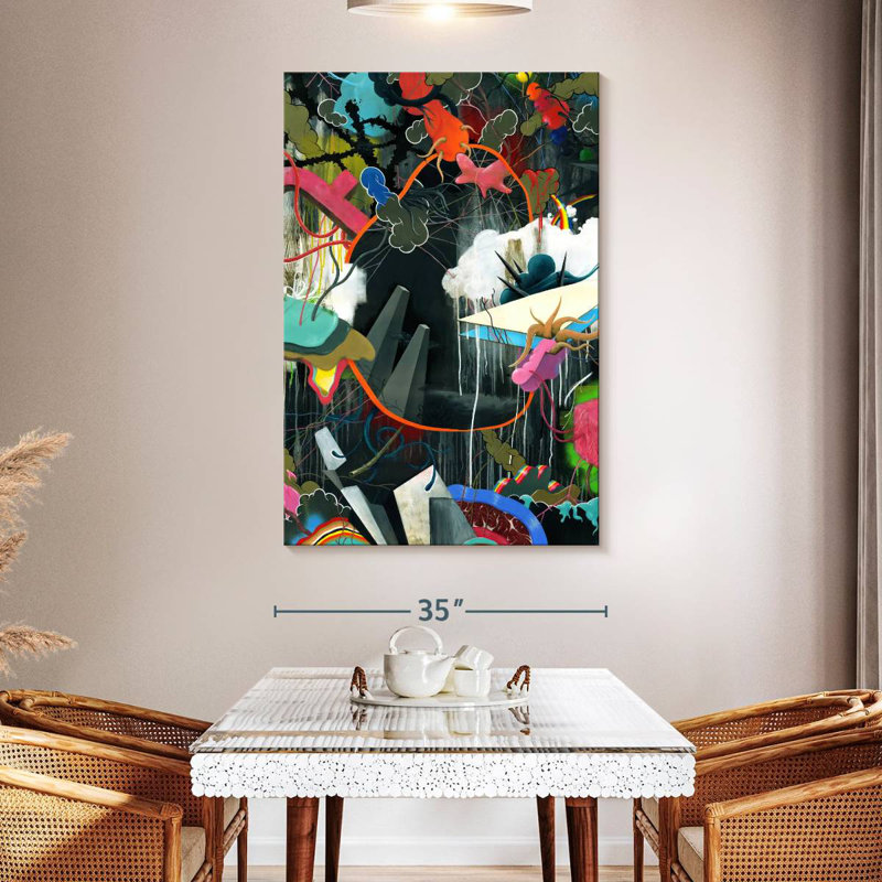 Kelan Anger Management, 51" H x 34" W