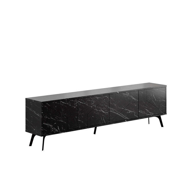 Decortie Unfinished TV Stand for TVs up to 75"