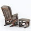 Fauteuil oscillant et repose-pieds Joy-483617248-483617251