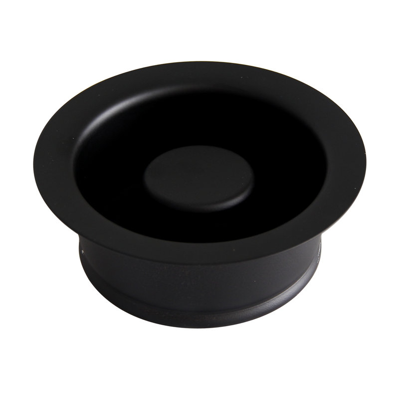 4.5'' W Drain Stopper, Matte Black