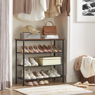 Range-chaussures à 4 niveaux