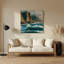 Art mural bleu Hawaii-899603111