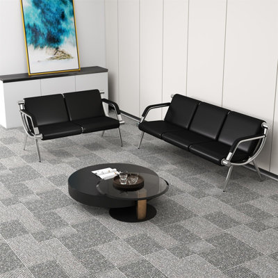 Chaises d'attente pour salle d'attente 5 places - Chaise de réception avec accoudoirs Bancs