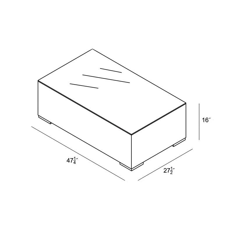 District Outdoor Coffee Table