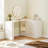 Modern Corner Vanity Desk with Storage, L-Shaped Makeup Vanity with Rotating Tabletop & Cabinet-380330134