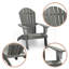 Chaise Adirondack en plastique -1437363477