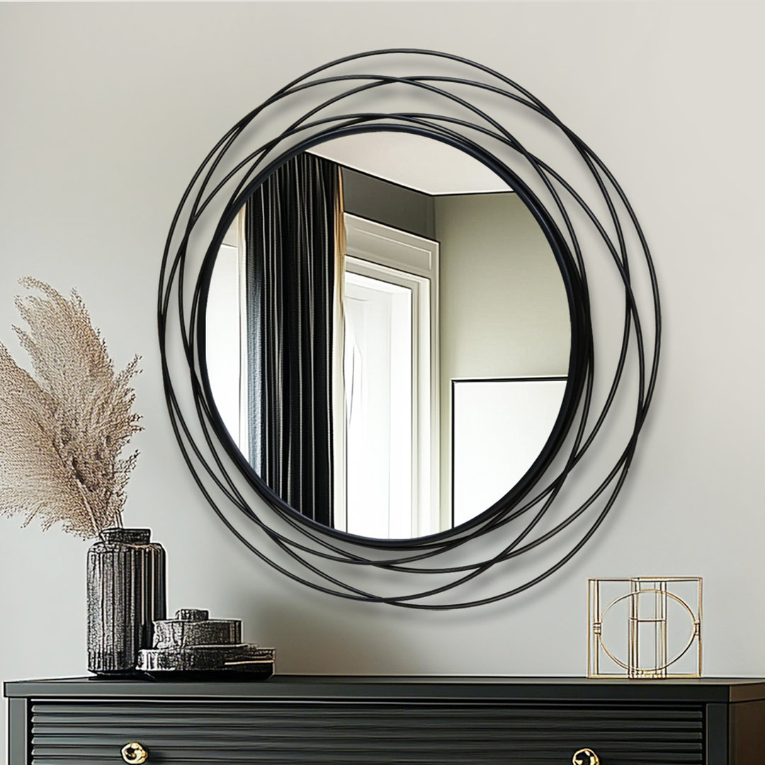 Metal Round Mirror