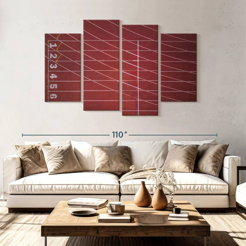 Sireci Track And Field Stadium, 54" H x 84" W
