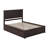 Marquette Solid Wood Platform Bed with Panel Footboard and Trundle-625912519