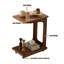 Modern Solid Wood End Table