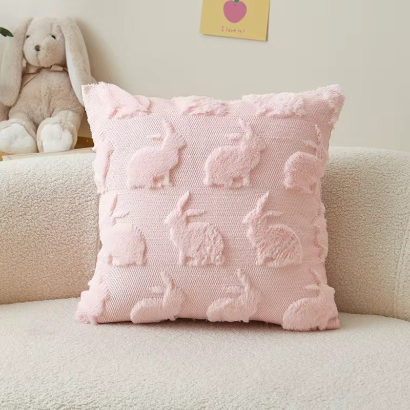 Coussin Pâques, Rose