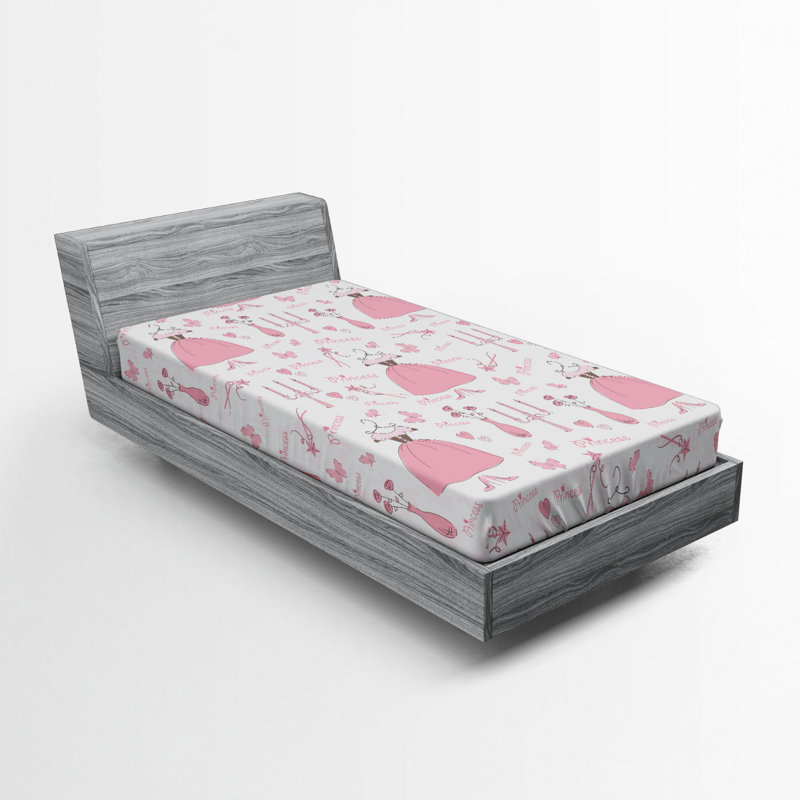 Princess Microfiber Fitted Sheet, Twin XL Fitted Sheet