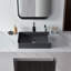 Lavabo vasque moderne en pierre de quartz 25B11BQ
