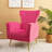 Milana 27" Wide Velvet Wingback Chair-1752531625