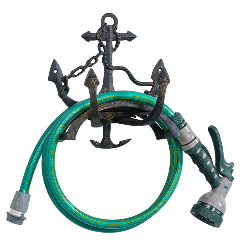 Iron Wall Mounted Garden Hose Holder