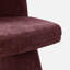 Fauteuil pivotant rembourré en tissu-457950432