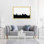 «Black and White Abstract Shades» par Oliver Gal - reproduction-68786679-68786675