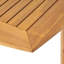 Table de salle à manger d'extérieur en bois d'acacia extensible, teck-1973990366