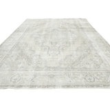 Fyzcoa One-of-a-Kind Rectangle 9'2" x 12'1" Area Rug in Beige/Brown/Cream