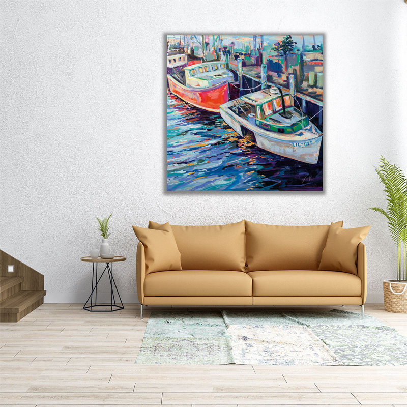Lil Bit - reproduction d'art sur toile, H 40 po x l 40 po