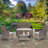 Twitchell Rattan 4 - Person Seating Group with Cushions