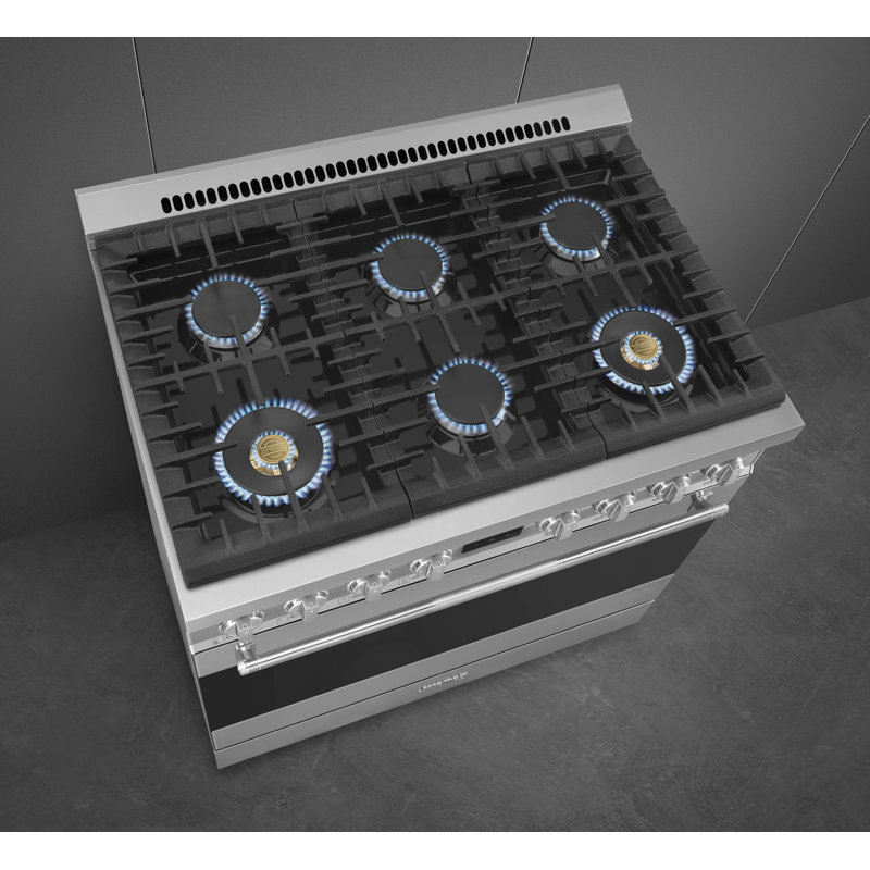 SMEG 36" Professional Gas Range