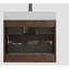 Meuble-lavabo de salle de bain avec lavabo - 24 po, rangement maximum, lavabo blanc, tiroirs lisses silencieux, pré-assemblé, espace de rangement sans poignée, évier, fonctionnement, poignée, robinet ou bonde-2015970617