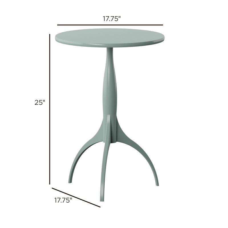 Ayiesha End Table, Dovetail Gray