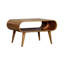 Table basse ouverte en bois massif