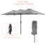 Parasol de marché 108 po Sabrie-76002470