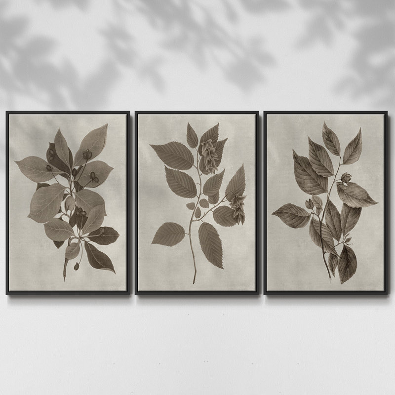 3 pièces Arbor, Noir, H 40 po x l 78 po