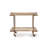 Haddijatou Metal Bar Cart