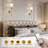 Battery Operated Wall Sconce, Battery Powered Wall Sconces Set Of Two Rechargeable Wall Lights With Remote Dimmable Wall Decor For Bedroom Living Room-1262639152-1262639165