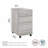 Kemry 16'' Wide 3 -Drawer Mobile Vertical Filing Cabinet-68641859