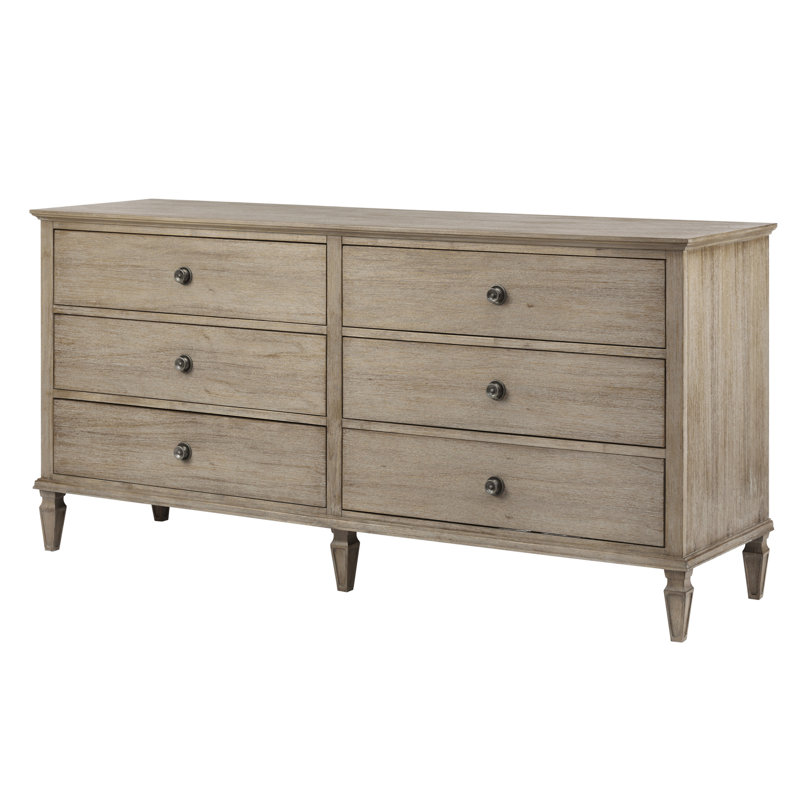 Garland 6-Drawer Wide Wood Dresser | Birch Lane