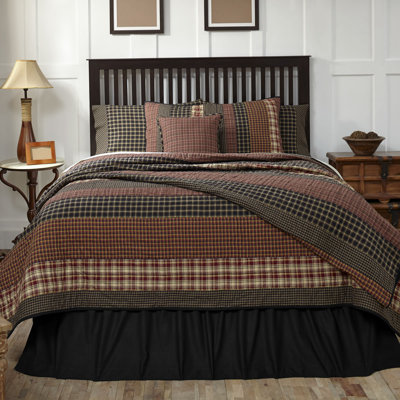 Loraine Traditional Cotton Plaid Quilt