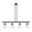 Luminaire suspendu linéaire pour îlot de cuisine à 4 lumières Greeley-27129662-31271244