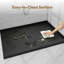 Base de douche en acrylique l 48 po x P 32 po, bac à douche à seuil simple en composite, bonde centrale antidérapante-130083727