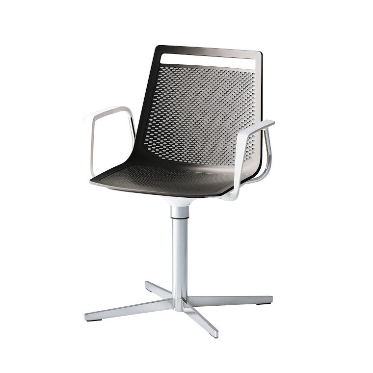 Chaise de bureau Akami, Noir