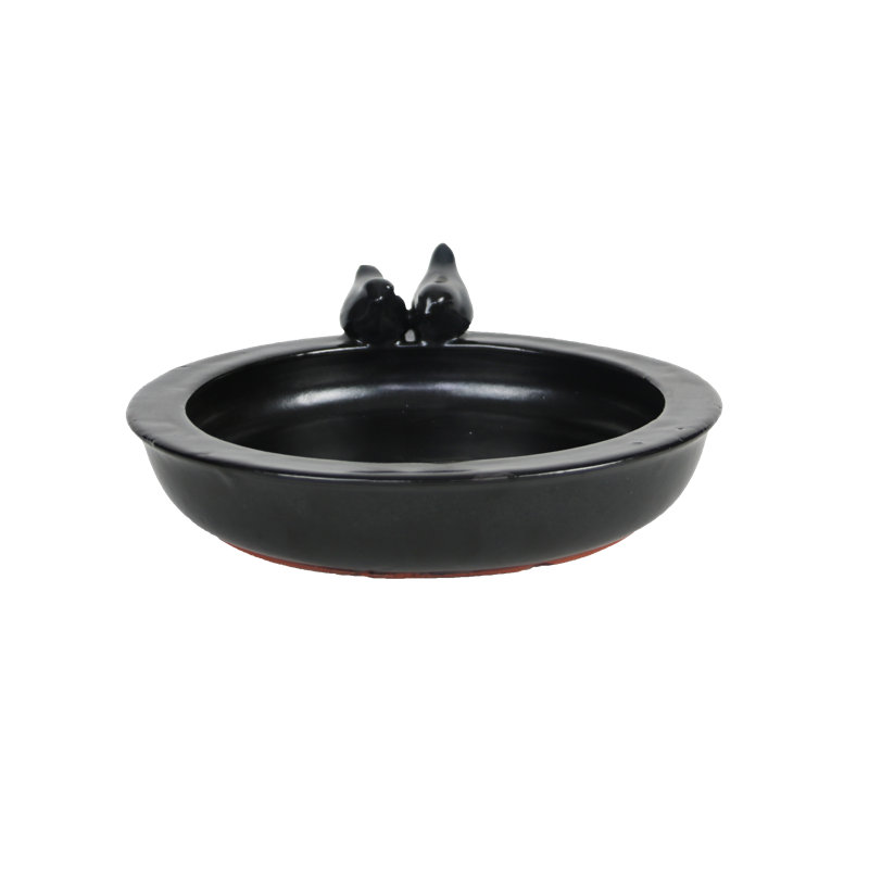 Bassin pour oiseaux, Petit, gris