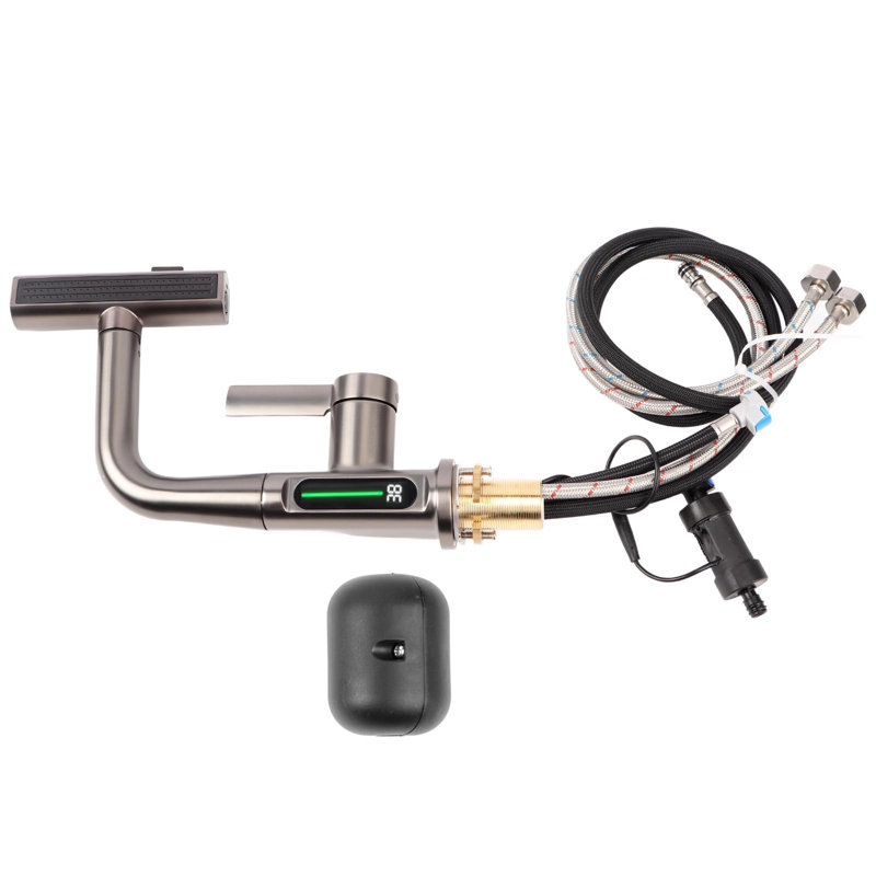 Single-Hole Single-handle Bathroom Faucet, Brushed Nickel