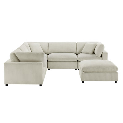 Chelsea Modular 6-Piece Sectional - Beige