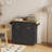 Rubab 35.4" Kitchen lsland with Trash Can Cabinet, Locking Wheels, Spice & Tower Rack-256132396